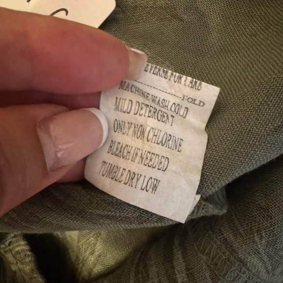 Camille à CO Green Leaf Print Jumpsuit Size CL. C33 - Picture 11 of 14